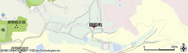 奈良県天理市園原町144周辺の地図