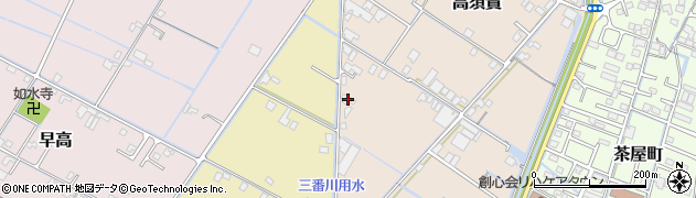 岡山県倉敷市高須賀218周辺の地図