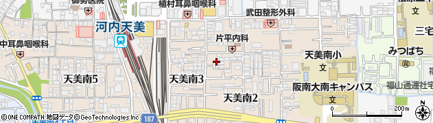 石田　美容室周辺の地図