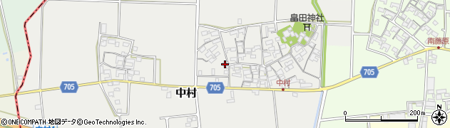 三重県多気郡明和町中村1091周辺の地図