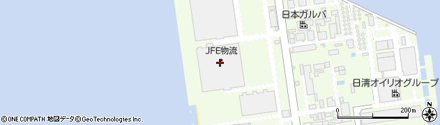 中谷運輸株式会社　ＪＦＥ堺営業所周辺の地図