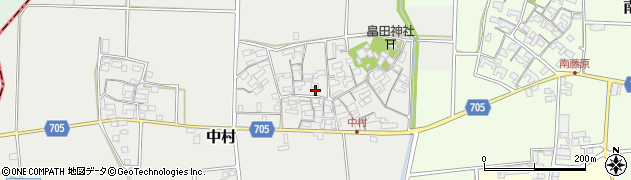 三重県多気郡明和町中村1042周辺の地図