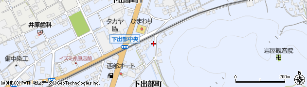 岡山県井原市下出部町1092周辺の地図