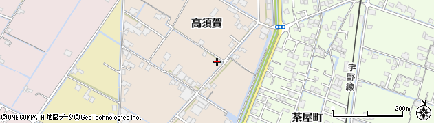 岡山県倉敷市高須賀244周辺の地図