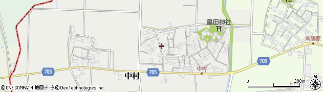 三重県多気郡明和町中村1071周辺の地図