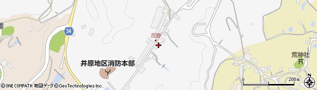 岡山県井原市七日市町3989周辺の地図