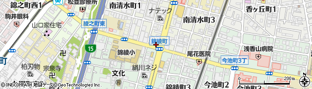 じゃんぼ總本店 錦綾町店周辺の地図