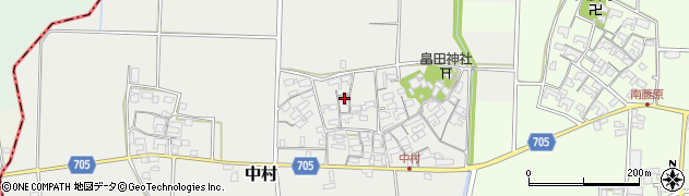 三重県多気郡明和町中村1063周辺の地図