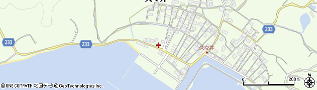 岡山県岡山市東区久々井1448周辺の地図