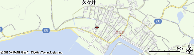 岡山県岡山市東区久々井1458周辺の地図