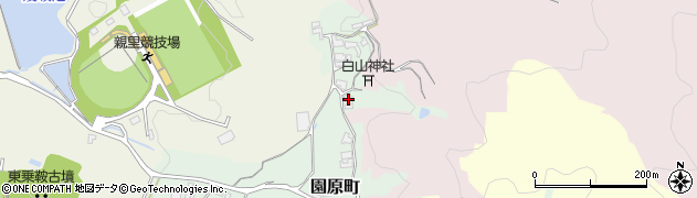 奈良県天理市園原町170周辺の地図
