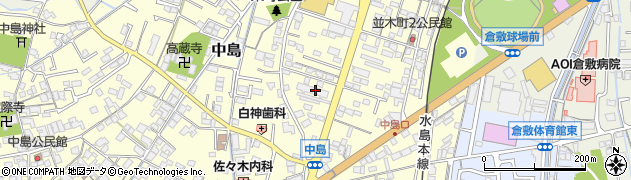 三和タクシー倉敷営業所周辺の地図