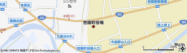 広島県世羅郡世羅町周辺の地図