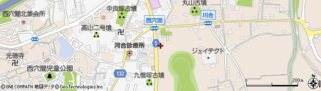 香の川製麺 法隆寺店周辺の地図