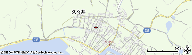 岡山県岡山市東区久々井1377周辺の地図