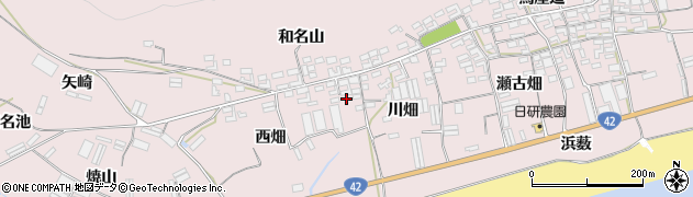 愛知県田原市堀切町西畑10周辺の地図