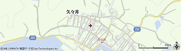 岡山県岡山市東区久々井1378周辺の地図