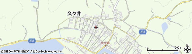 岡山県岡山市東区久々井1372周辺の地図