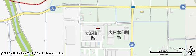 大阪精工株式会社　奈良工場周辺の地図