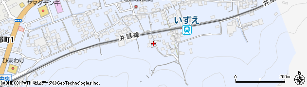 岡山県井原市下出部町385周辺の地図