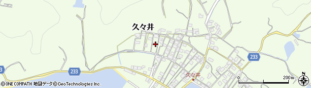 岡山県岡山市東区久々井1400周辺の地図