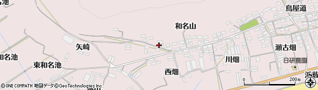 愛知県田原市堀切町西畑35周辺の地図