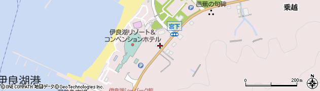 愛知県田原市伊良湖町宮下周辺の地図
