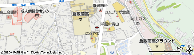 綜合警備保障株式会社　岡山支社倉敷支店周辺の地図