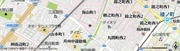 戸川化学工業所周辺の地図