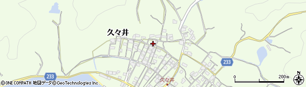 岡山県岡山市東区久々井262周辺の地図