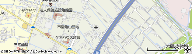 廣田神社　連絡所周辺の地図