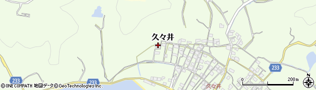 岡山県岡山市東区久々井1418周辺の地図