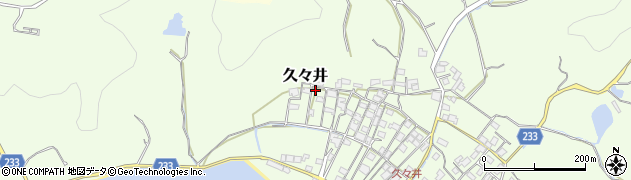 岡山県岡山市東区久々井1409周辺の地図