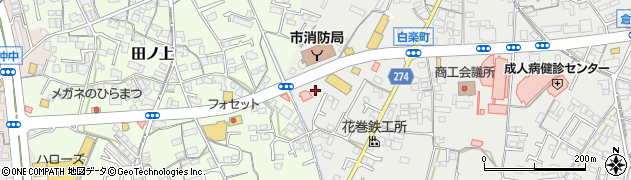 老松電気設備管理事務所周辺の地図