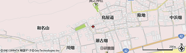 愛知県田原市堀切町瀬古畑102周辺の地図