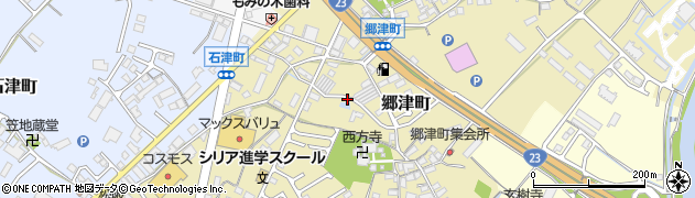 三重県松阪市郷津町周辺の地図
