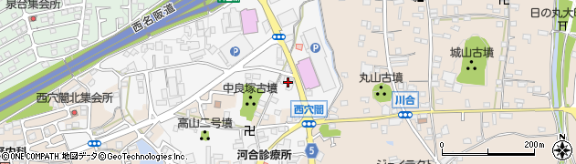 法隆寺・塩元帥周辺の地図