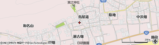 愛知県田原市堀切町瀬古畑52周辺の地図