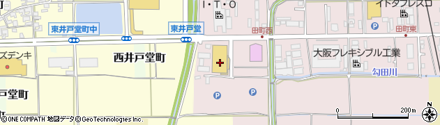 エコ・ゴールドハッスル３　天理店周辺の地図
