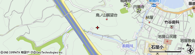 茶間川周辺の地図