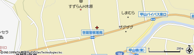 広島県世羅郡世羅町西上原563周辺の地図