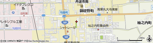 奈良県天理市勾田町周辺の地図