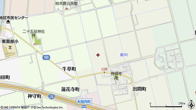 〒515-0113 三重県松阪市出間町の地図