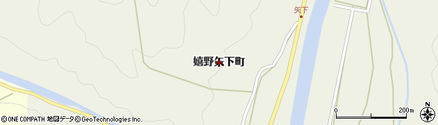 三重県松阪市嬉野矢下町周辺の地図