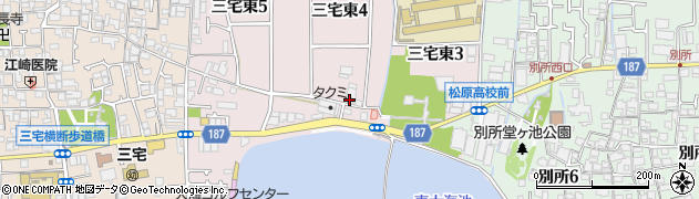 寺西商会周辺の地図