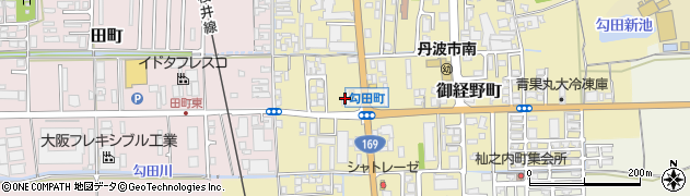 丸亀製麺天理店周辺の地図