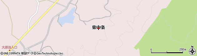 広島県福山市神辺町（東中条）周辺の地図