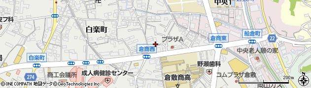 有限会社萩原卓球用具店周辺の地図