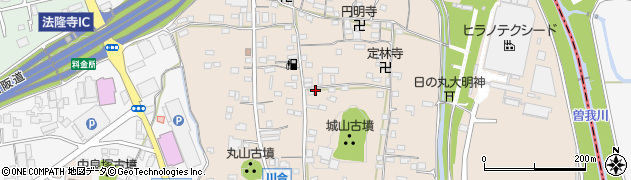 奈良県河合町（北葛城郡）川合周辺の地図