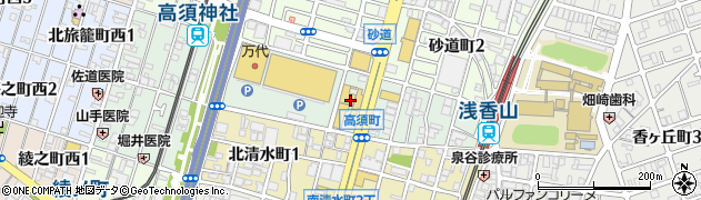 大阪府堺市堺区高須町周辺の地図